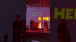 Diljit Dosanjh bawal entry in delhi concert diljitdosanjh concert [upl. by Jelena]