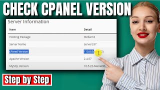 How to check cpanel version UPDATED [upl. by Ettennan]