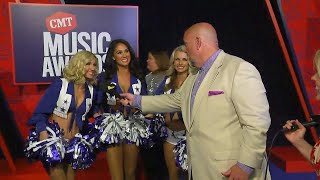 CMA Interview  Dallas Cowboy Cheerleaders [upl. by Nawotna414]