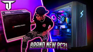 JayTees NEW DIGITAL STORM PC UNBOXING [upl. by Klemm]