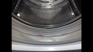 Whirlpool washing machine door seal have been repaired with VISBELLA HIGH TEMP RED RTV SILICONE [upl. by Lebam]