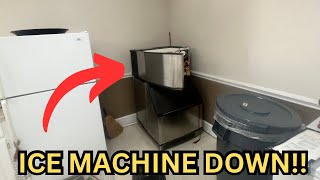 ICE MACHINE NOT MAKING ICE [upl. by Trelu]