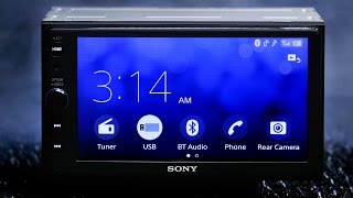 Sony XAVAX100 Car Stereo  Full Review  Bluetooth Apple Carplay and Android Auto [upl. by Enined314]