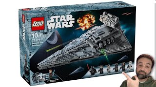 LEGO Star Wars Imperial Star Destroyer 75394 reveal with Cal Kestis minifig My thoughts [upl. by Etireuqram]