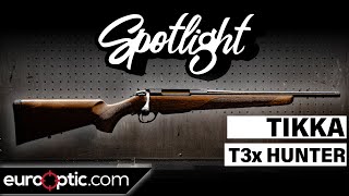 Tikka T3x Hunter Ranch Rifle Overview  EuroOptic First Look [upl. by Gabbert]