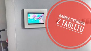 Ramka cyfrowa z tabletu [upl. by Ecinue]