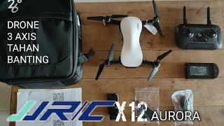 Review JJRC X12 Aurora Drone Tahan Banting [upl. by Aridnere569]