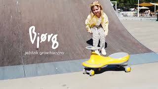 jeździk grawitacyjny  gravity rideon toy  Rutchauto  Bjørg [upl. by Kinna]