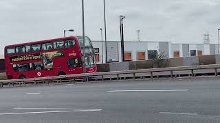 ADL Enviro400 Arriva London T295 GN61JRU Route 289 Elmers End [upl. by Airebma]