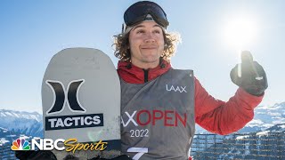 Sean Fitzsimons fronts 134 US finish in Laax slopestyle  NBC Sports [upl. by Sochor]