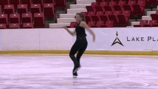 16 Josefine TALJEGARD SWE  ISU JGP Lake Placid Junior Ladies Free Skating [upl. by Jollanta]