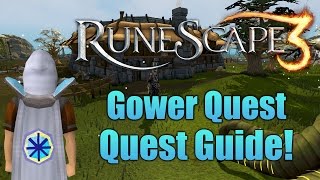 Runescape 3 Gower Quest Quest Guide [upl. by Assiren]