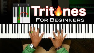 Piano Tritones for Beginners  Jazz Gospel amp Blues Patterns [upl. by Atteynot]