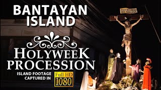 Bantayan Island Cebu HOLYWEEK PROCESSION  HD [upl. by Aynatan535]