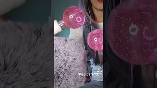 ASMR ice globes ❄️ 🧊✨ Comment below ASMR IceGlobes TingleTime ASMRCommunity RelaxWithMe [upl. by Ahsekal]