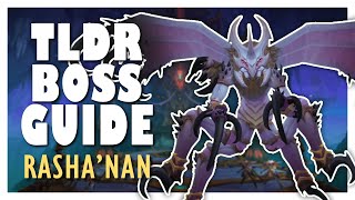 Rashanan  HeroicNormal Boss Guide  Nerubar Palace [upl. by Litt659]