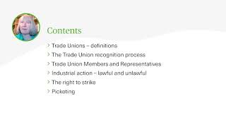 An Introduction to Trade Unions amp Industrial Action  Webinar [upl. by Groos523]