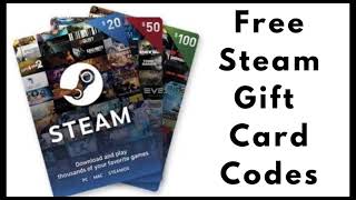 Free Steam Wallet Gift Card Codes 2024  Unused List How to Get Free Steam Codes [upl. by O'Connell]