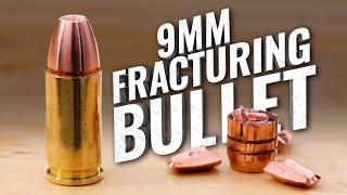 9mm Controlled Fracturing 115Grain Ultimate SelfDefense Bullet by Lehigh Defense  Slow Motion Gel [upl. by Eednil]