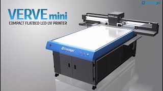 Versatile Flatbed LED UV Printer  Verve Mini  Mobile Cover Phone Case Printing Machine [upl. by Nosreve642]