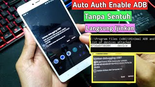 Auto Auth ADB izinkan debugging USB di android tanpa menyentuh izinkan pada layar android [upl. by Novat]