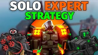 Solo Expert Strategy For Grinding  Tower Defense X [upl. by Aianat]