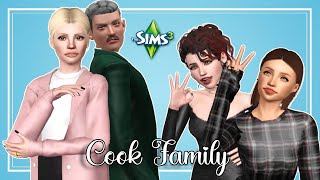 The Sims 3 Townie Makeover  Cook Family [upl. by Bick]