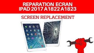 🇫🇷Reparation vitre ipad 6 A1822 ipad A1823 Tuto DEADPHONES [upl. by Rosio]