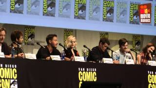 Pride and Prejudice and Zombies full panel SDCC 2015 Matt Smith Lily James [upl. by Ybrik835]