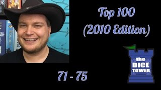 2010 Edition Top 100 Board Games of all Time   71   75 [upl. by Eedyak]