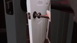 It is easy to install door knobs by yourself [upl. by Joeann]