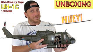 118 scale Huey “Slick” UH1C 21st Century Toys [upl. by Livesay]