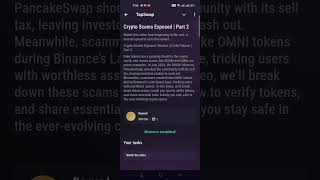 Crypto Scams Exposed Part 2 TapSwap vedio Code [upl. by Htelimay]