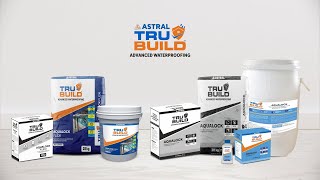 Astral Trubuild  Aqualock  Advanced Waterproofing Solutions [upl. by Amelus321]