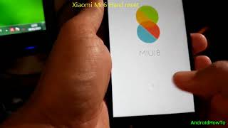 Xiaomi Mi 6 Hard reset [upl. by Ahsiema]