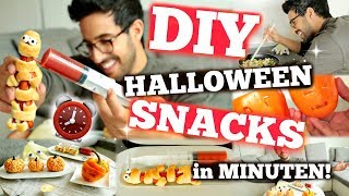 HALLOWEEN PARTY REZEPTE 2022 die jeder machen kann Einfache Halloween Party Snack Ideen [upl. by Ardnuhsal]