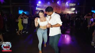 Antoni amp Naja  Bachata social dancing  Summer Sensual Days 2023 Rovinj [upl. by Anelas659]