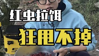 红虫拉饵这么开，怎么甩都不会掉！ [upl. by Eicyal]