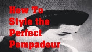 Pompadour Hairstyle For Men [upl. by Jojo]