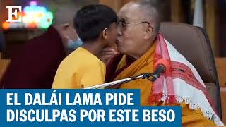 El Dalái Lama le pide a un niño que le de un beso en la boca y le chupe la lengua  EL PAÍS [upl. by Maisey]