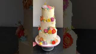 HOW TO MAKE BIRTHDAY CAKE CAKEDECOR HOWTOMAKE BAKERRY 266 [upl. by Turnheim507]