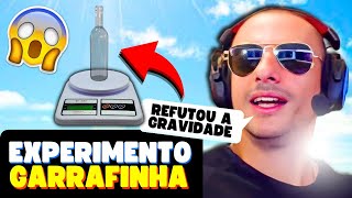 SUPER XANDÃƒO REAGINDO A UM EXPERIMENTO QUE REFUTA A GRAVIDADE [upl. by Nesyla773]