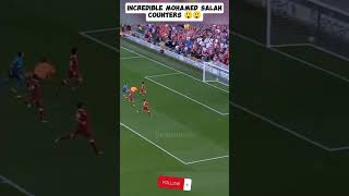 Incredible Mohamed Salah Counters 😲 cr7 footballshorts ronaldo soccer football salah [upl. by Lamaaj]