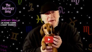 Daniel Cainer  Ziggy Stardog  January 2024 Astrology Song [upl. by Neeuq224]