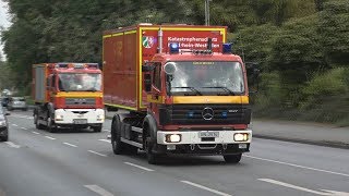 ExplosionGefahrgut Einsatzfahrten Feuerwehr amp Rettungsdienst Lünen zur Übung Teil1 [upl. by Xyno392]