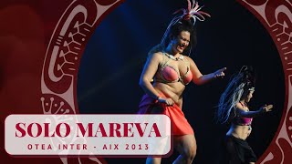 Mareva 2013  Solo Aix [upl. by Natsuj]