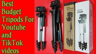 3110 and 3120 Best Budget Tripods UnboxingGiveaway [upl. by Gow75]