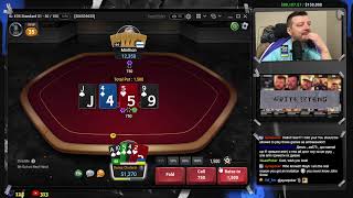 PLO5  10000 on GGPoker [upl. by Renrag]