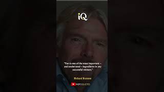 quotRichard Branson on Fun in Business Successquot [upl. by Tufts]