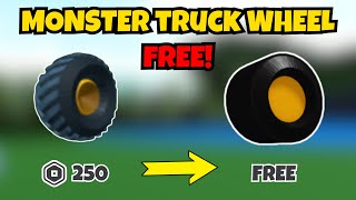 FREE Monster Truck Wheell  Roblox [upl. by Also]